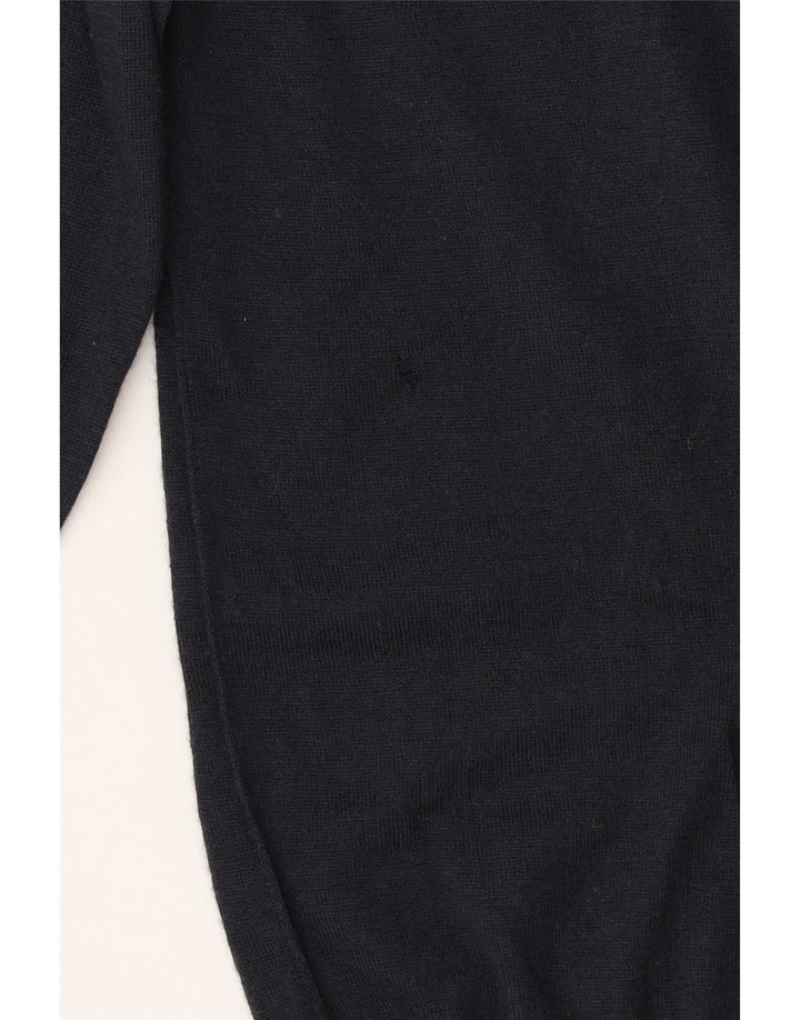 Liu Jo Herre sweater med rund hals, lille marineblå uld