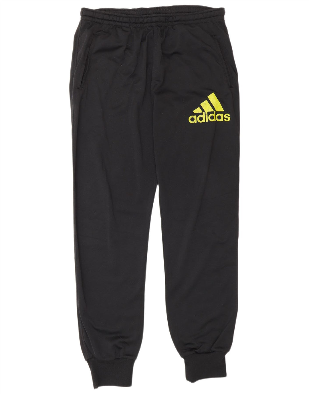 ADIDAS Træningsdragt til mænd Joggers UK 40/42 Medium Black Polyester