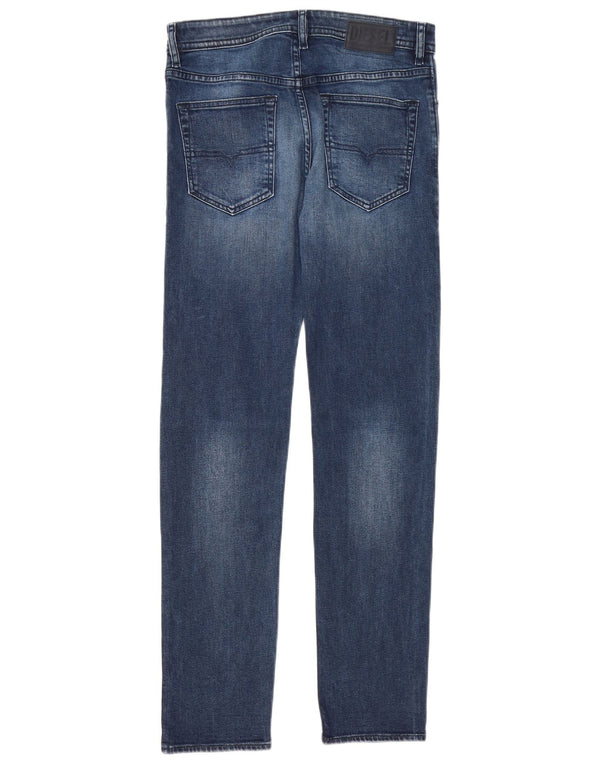 DIESEL Herre Buster Regular Slim Tapered Jeans W29 L32 Blå