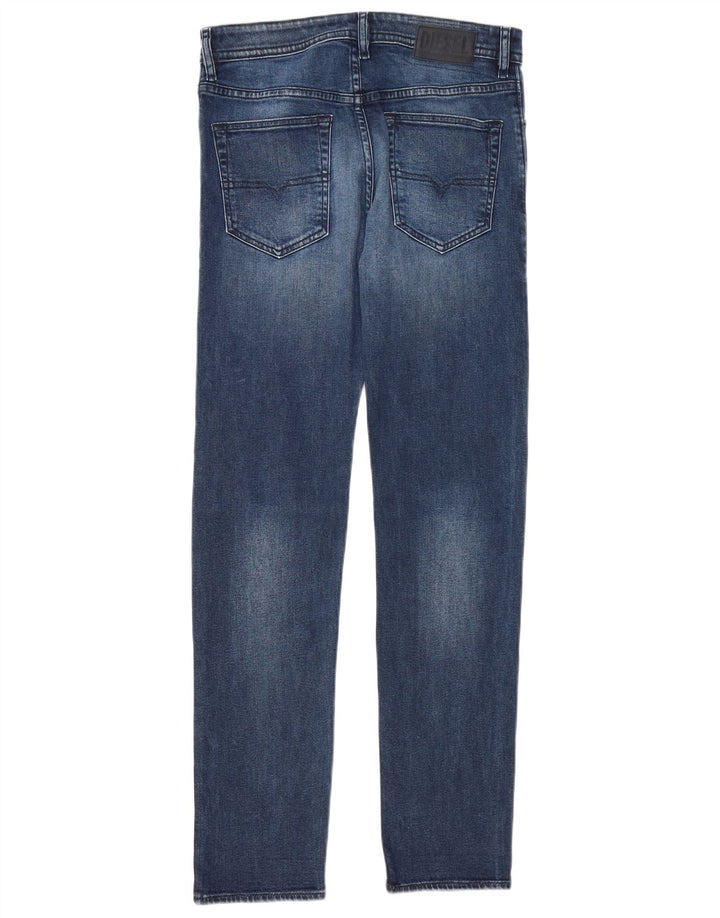 DIESEL Herre Buster Regular Slim Tapered Jeans W29 L32 Blå