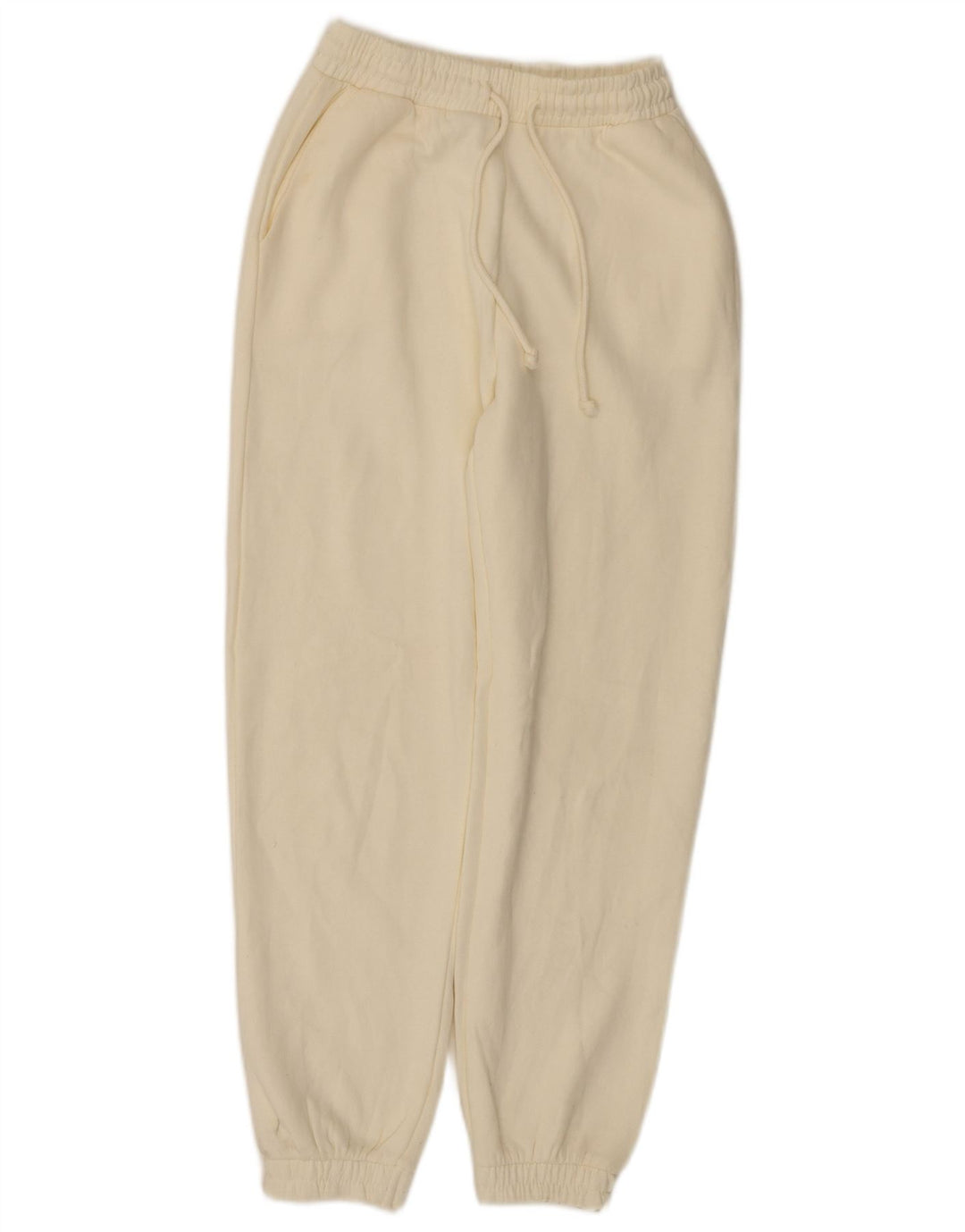 Zara træningsdragt til kvinder Joggers UK 8 Small Off White Polyester