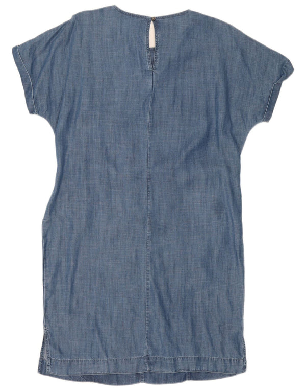 Næste Dame Oversized Denim Kjole UK 12 Medium Blue Lyocell