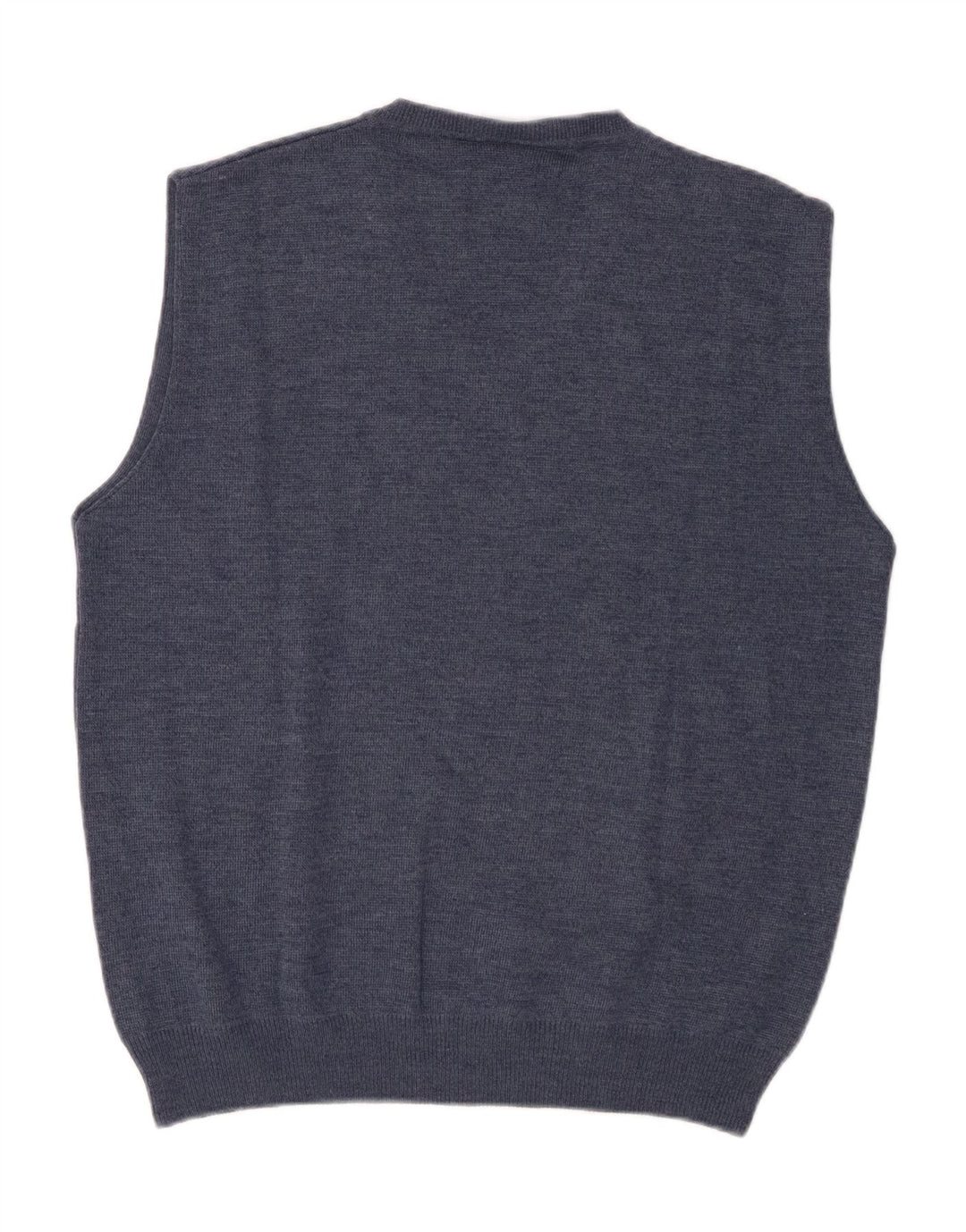 Rodes Herrevest Tank Top XL Blå Argyle/Diamond Wool