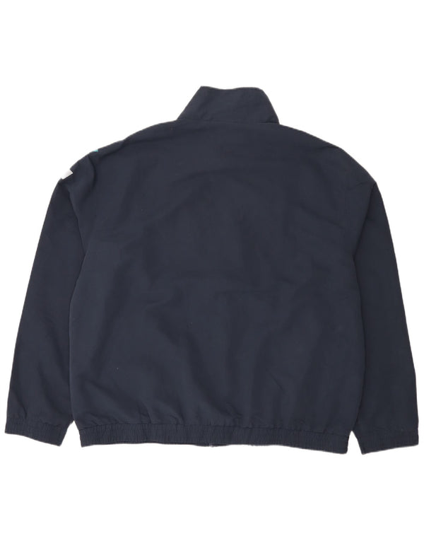 Atlas For Mænd Træningsdragt til mænd Topjakke XL Marineblå Geometrisk Polyester