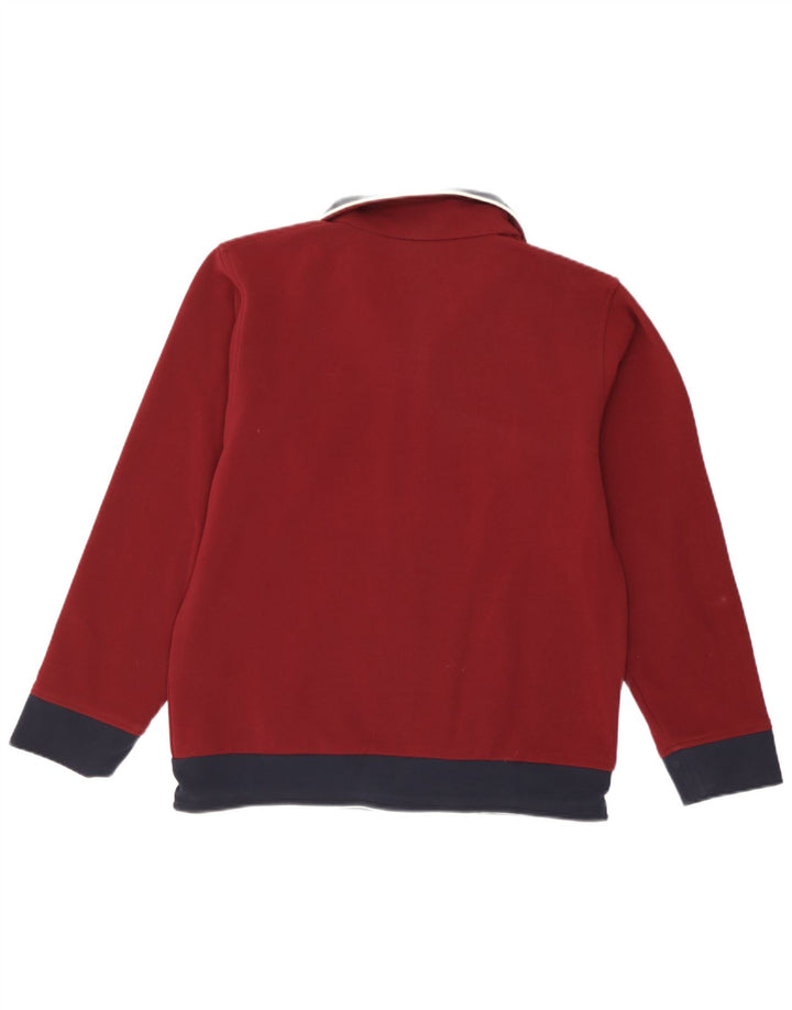 Kappa Træningsdragt til mænd Topjakke Medium Burgundy Colourblock Polyester