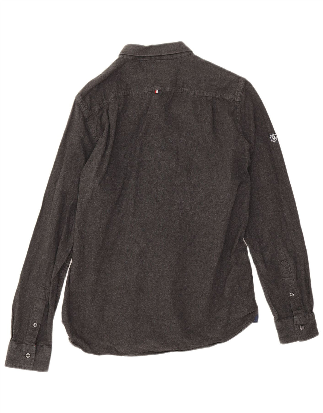 Superdry Flanelskjorte til mænd 2XL Grå Bomuld