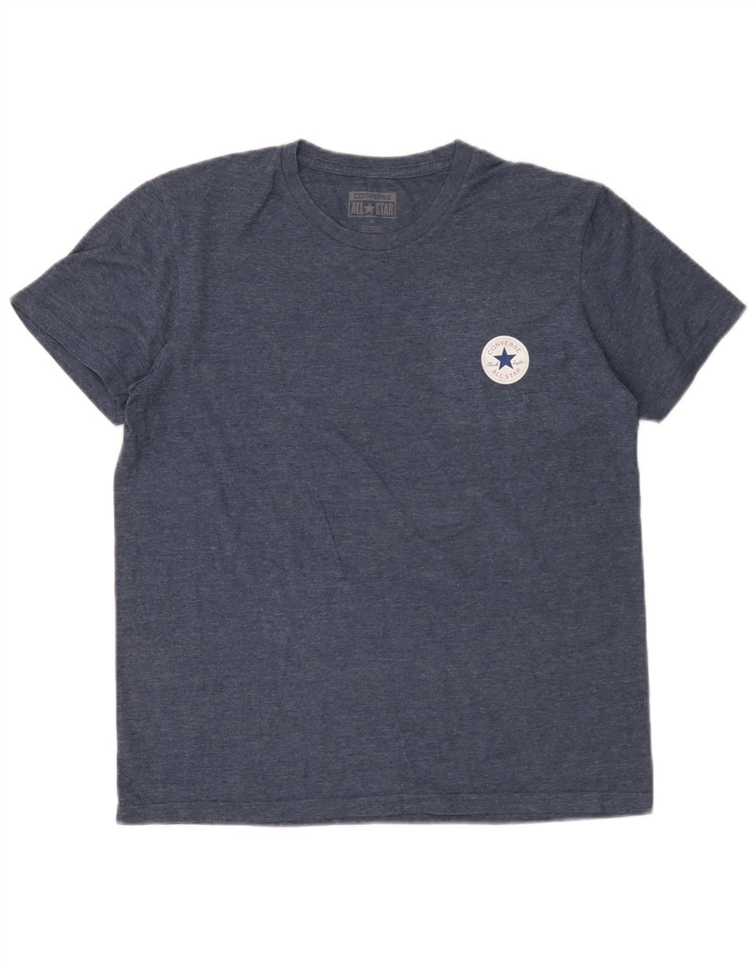 Converse Herre Chuck Taylor T-Shirt Top Medium Blue Bomuld