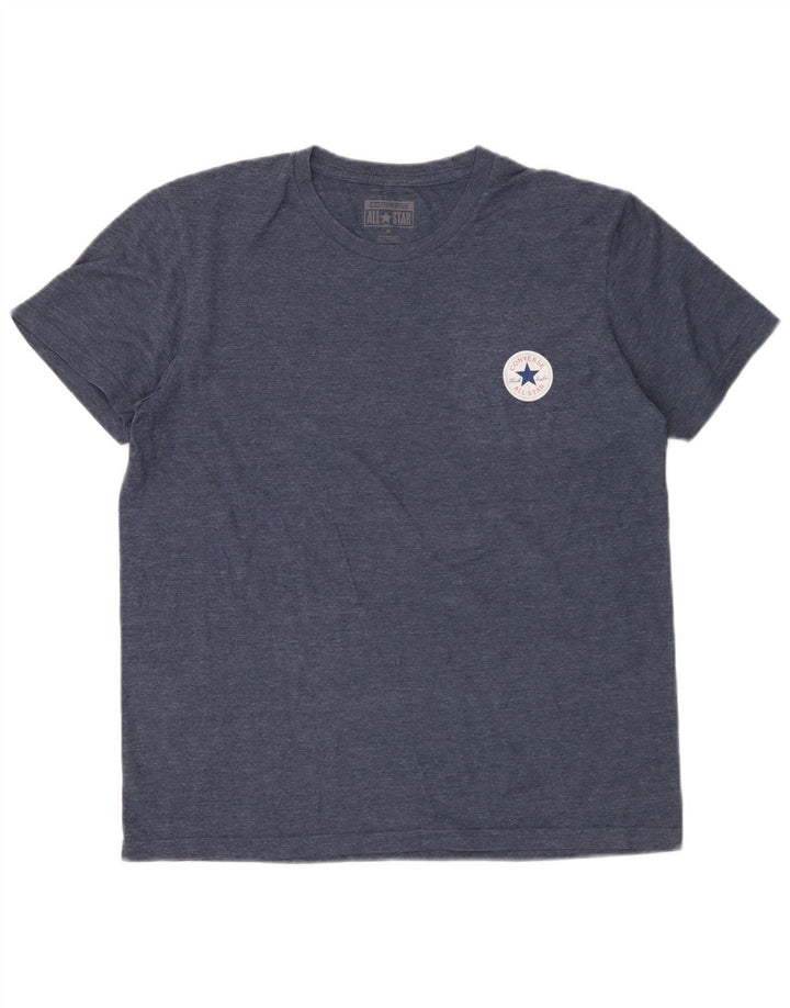 Converse Herre Chuck Taylor T-Shirt Top Medium Blue Bomuld