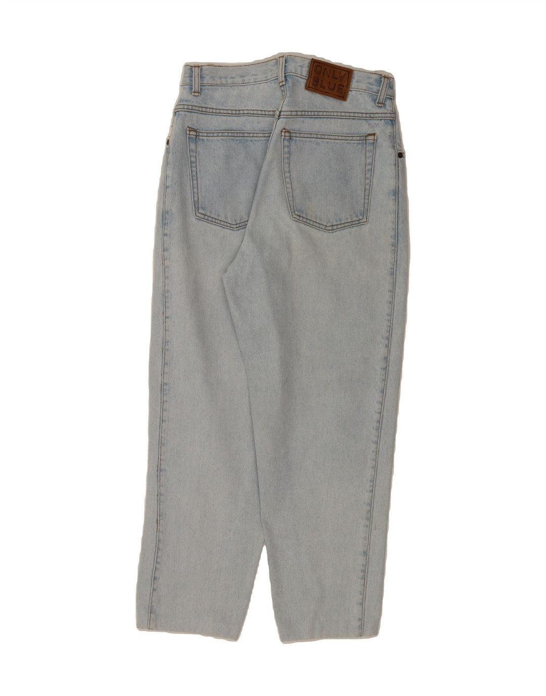 VINTAGE Womens Tapered Jeans EU 40 Medium W28 L26 Blue Cotton Vintage Vintage and Second-Hand Vintage from Messina Hembry 