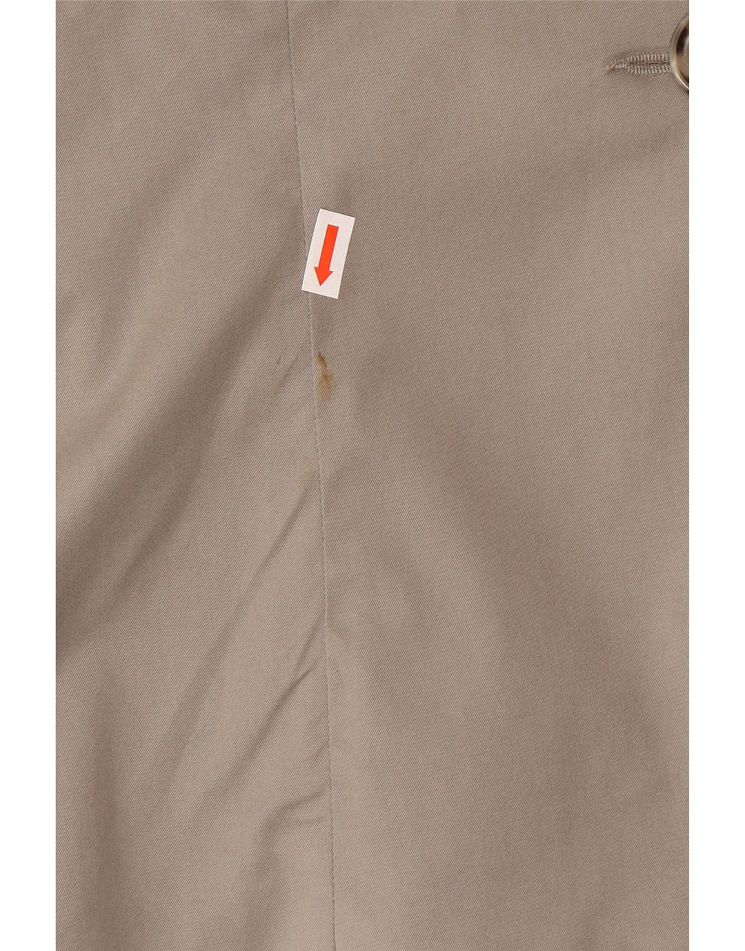Armani Jeans Dame 2 Button Blazer Jacket US 14 XL Grå Bomuld