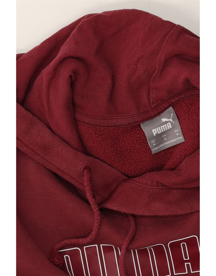 Puma Herre grafisk hættetrøje Jumper Medium Burgundy