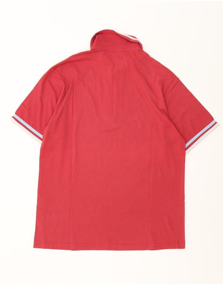 Replay Herre Polo Shirt Stor Rød Bomuld