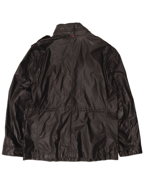 Strellson Herre Hætte Military Jacket UK 42 XL Sort