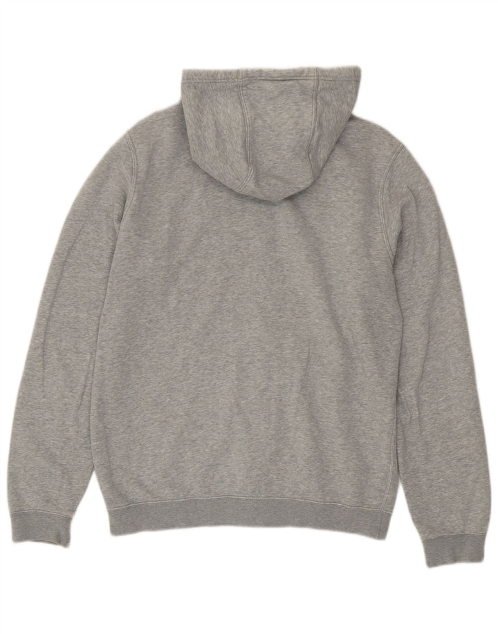 NIKE hættetrøje med lynlås til mænd Medium Grey Flecked Bomuld