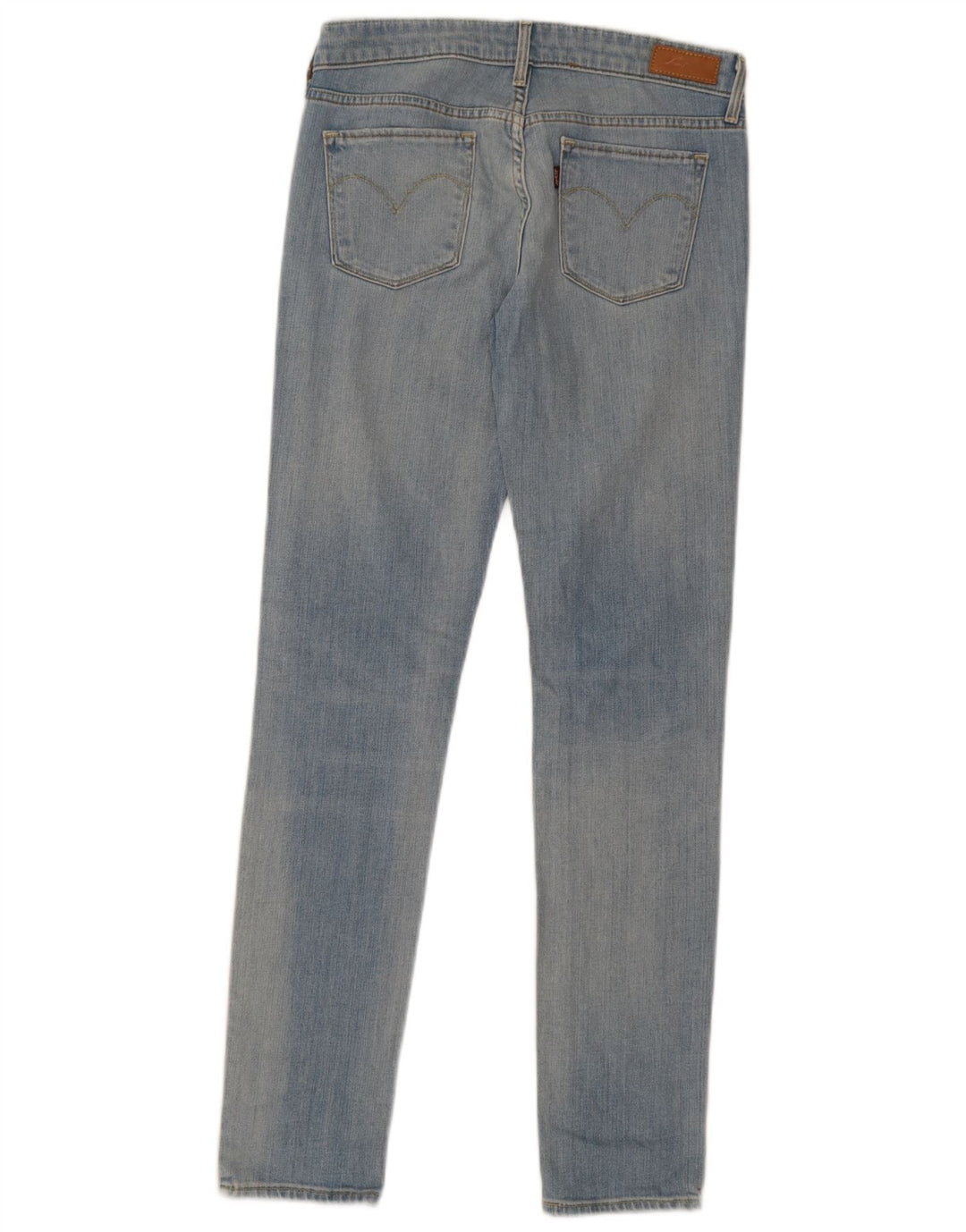 Levi's skinny jeans til kvinder W27 L32 blå bomuld