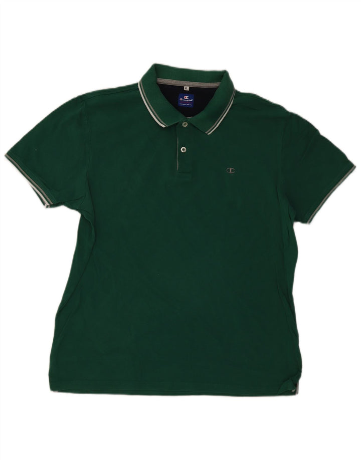 CHAMPION Poloshirt til mænd XL Grøn Bomuld