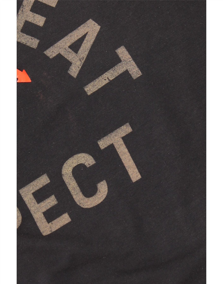 Under Armour Herre Heat Gear Grafisk T-Shirt Top Medium Sort