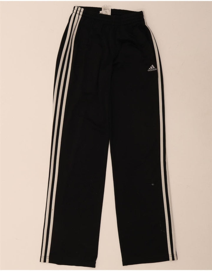 Adidas drenge Clima 365 træningsdragt bukser 15-16 år sort polyester