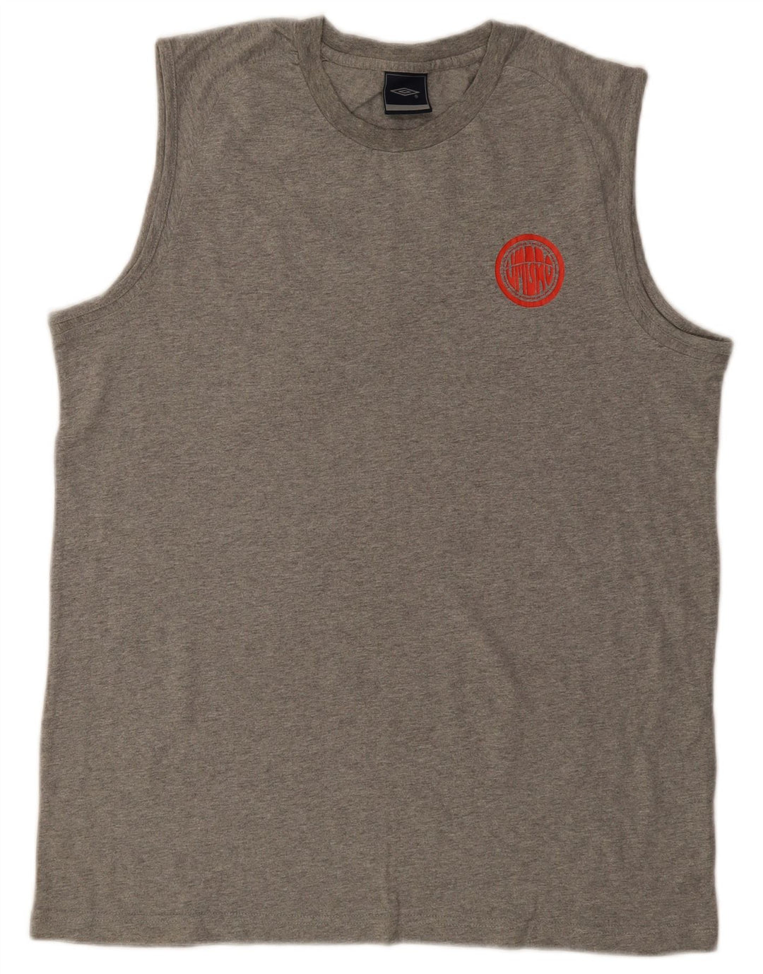 UMBRO Herre Grafisk Vest Top XL Grå Bomuld