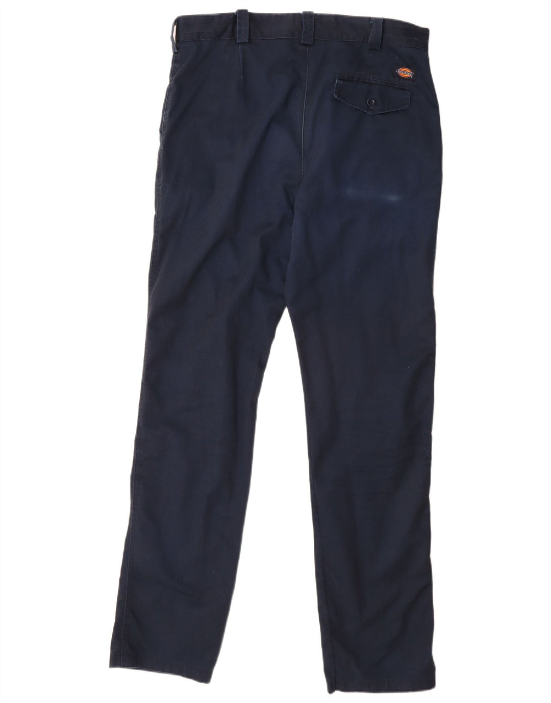 Dickies Straight Chino-bukser til mænd W36 L33 Marineblå polyester