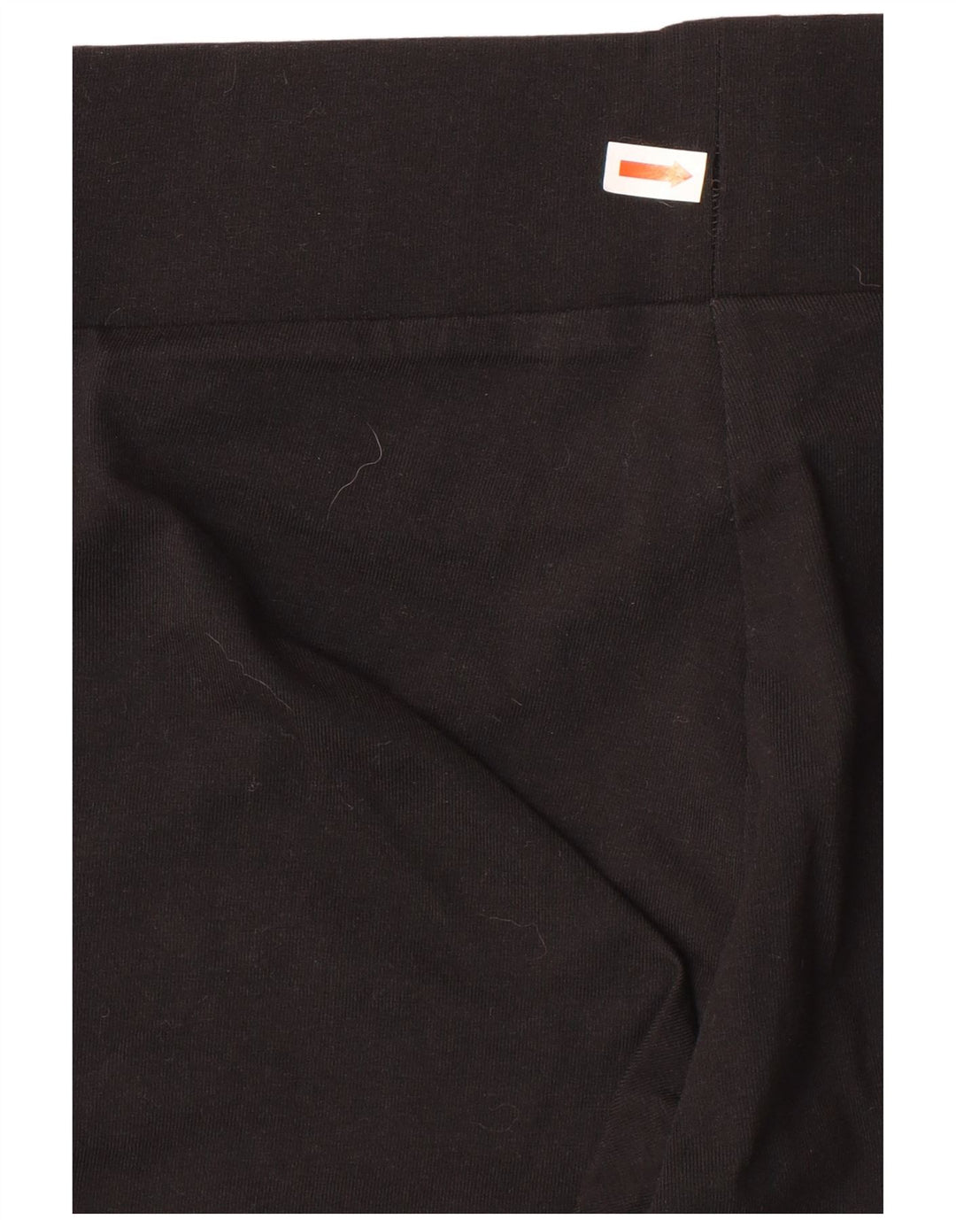 ADIDAS Womens Leggings UK 12 Medium Black Cotton