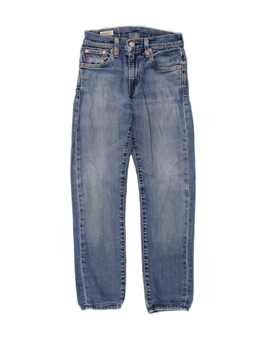 LEVI'S Womens 519 Skinny Jeans W28 L32 Blue Cotton Vintage Levi's and Second-Hand Levi's from Messina Hembry 
