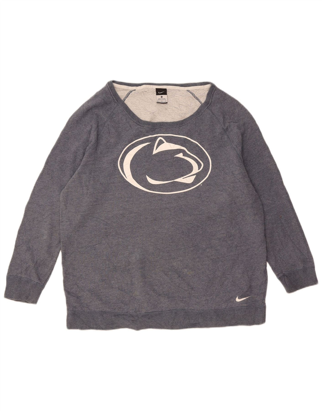 Nike grafisk sweatshirt til mænd XL Grå bomuld
