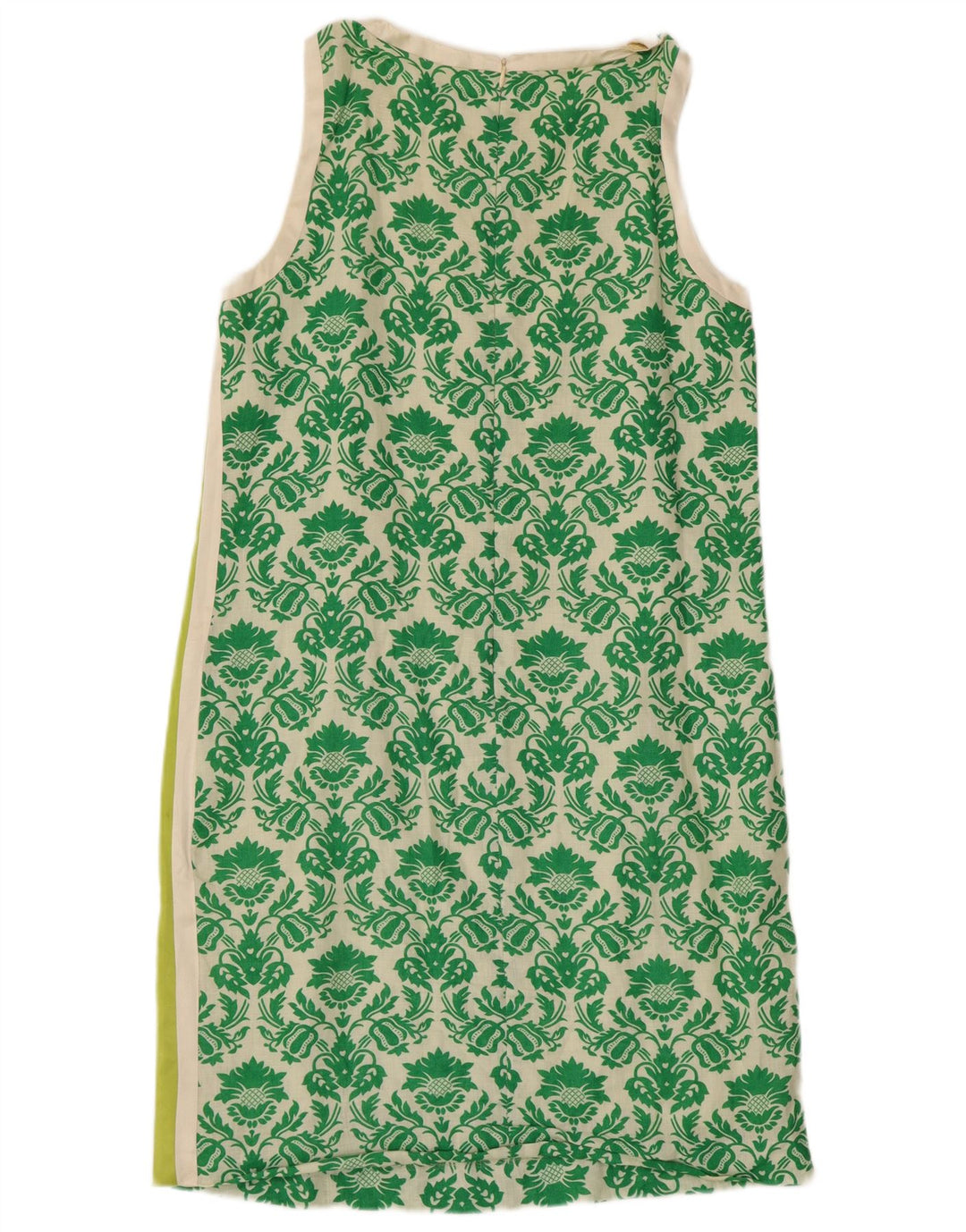 Marella Dame Ærmeløs Shift Dress UK 12 Medium Green Floral