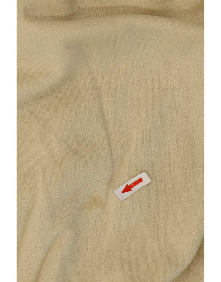 Parmalat Herre Grafisk Sweatshirt Jumper Stor Beige Bomuld