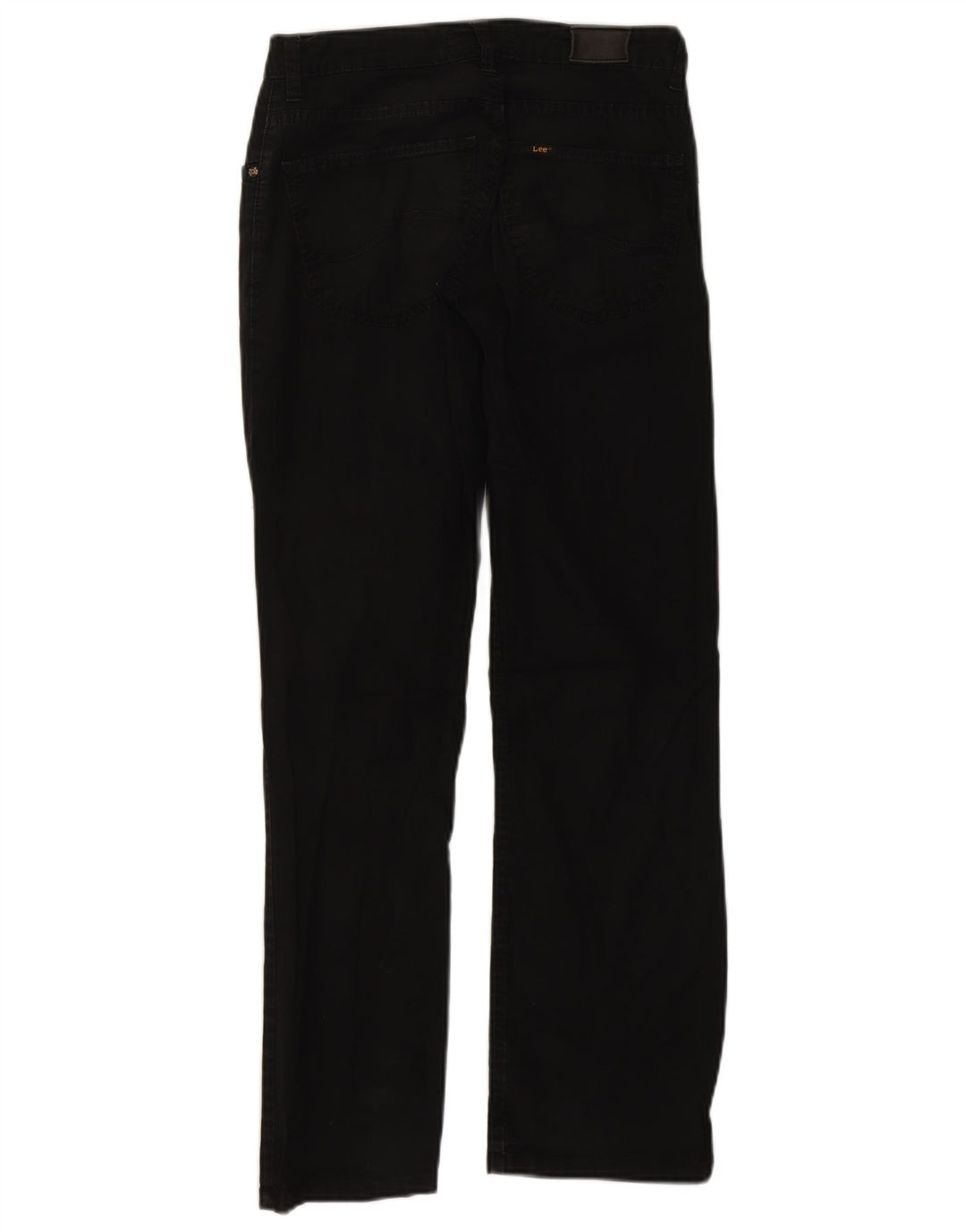 LEE Womens Cameron Straight Jeans W30 L28  Black Cotton