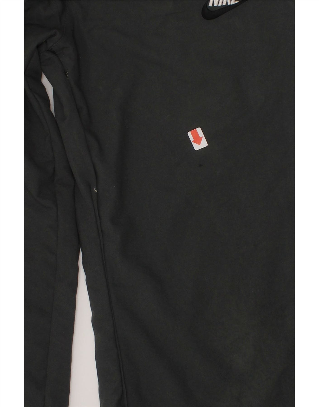 NIKE Boys Graphic Tracksuit Trousers 12-13 Years Large Grey Polyester Vintage Nike and Second-Hand Nike from Messina Hembry 