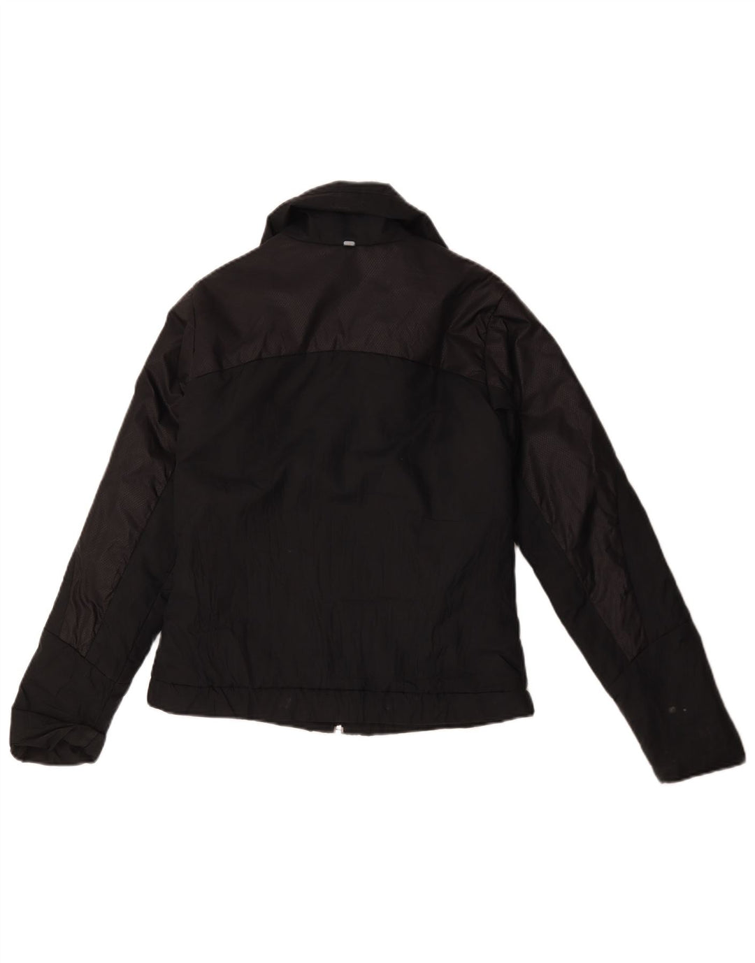 Adidas Dame Polstret Jakke UK 10 Small Black Polyester