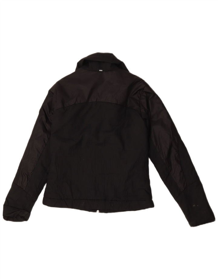 Adidas Dame Polstret Jakke UK 10 Small Black Polyester