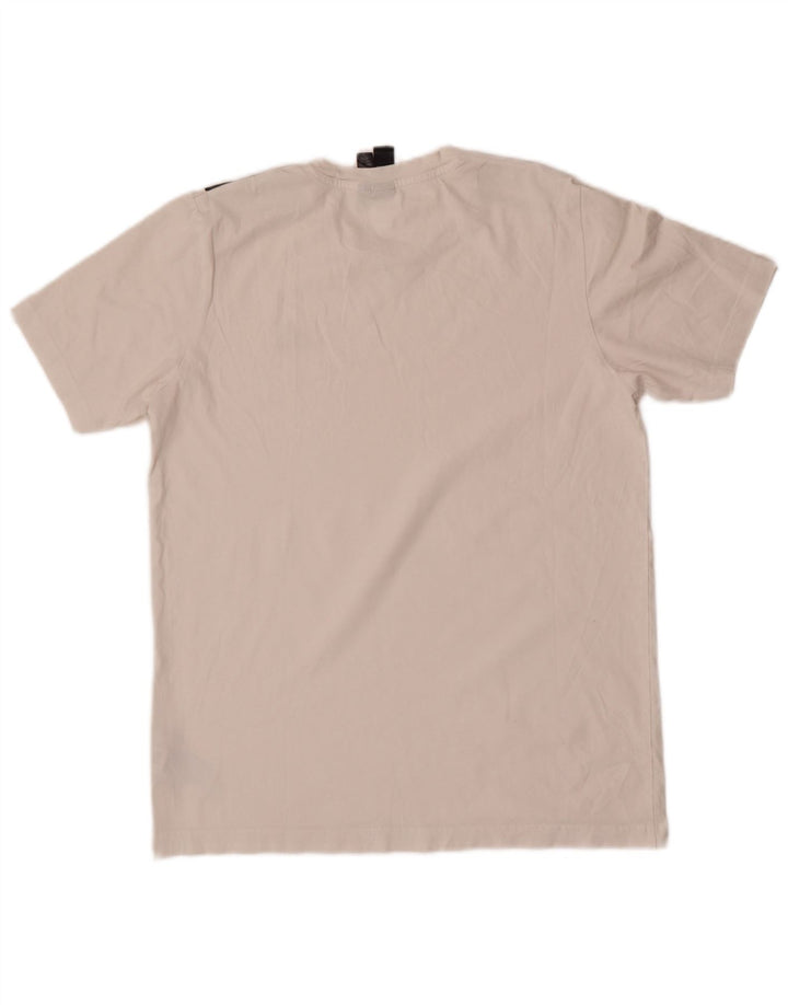 Adidas Herre T-Shirt Top Lille Hvid Bomuld