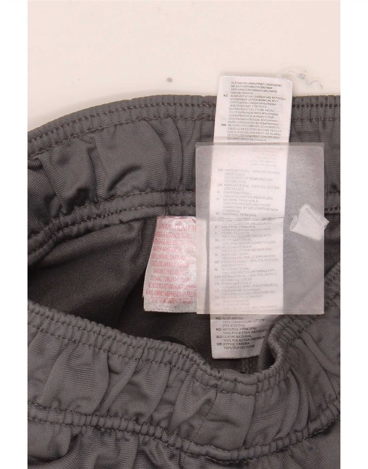 Adidas Drenge Træningsdragt Bukser Joggers 13-14 År Grå Polyester