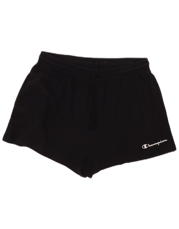 Champion sportsshorts til kvinder UK 18 XL sort bomuld