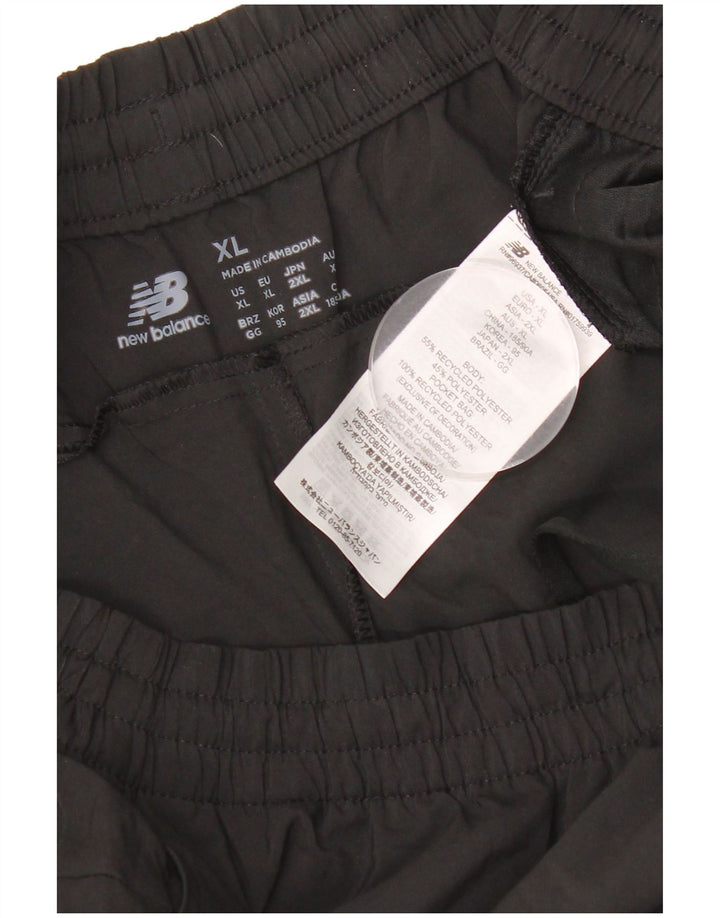 New Balance Herre træningsdragt Bukser Joggers XL Sort Polyester