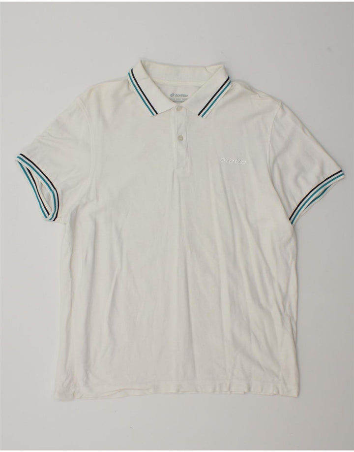 Lotto Herre Polo Shirt Stor Hvid