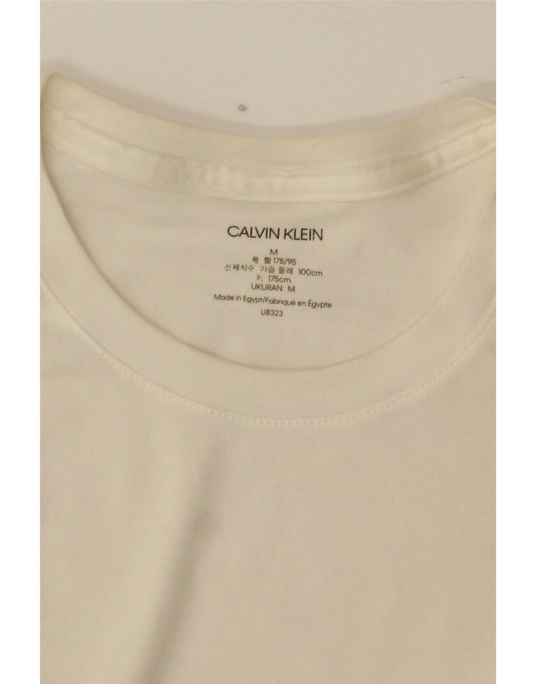 Calvin Klein Jeans Herre Top Langærmet Medium White