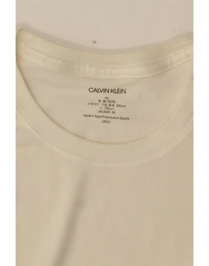Calvin Klein Jeans Herre Top Langærmet Medium White