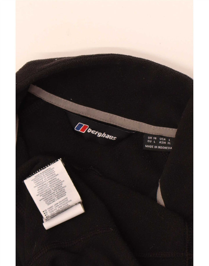Berghaus Dame Fleecejakke UK 14 Stor Sort Polyester