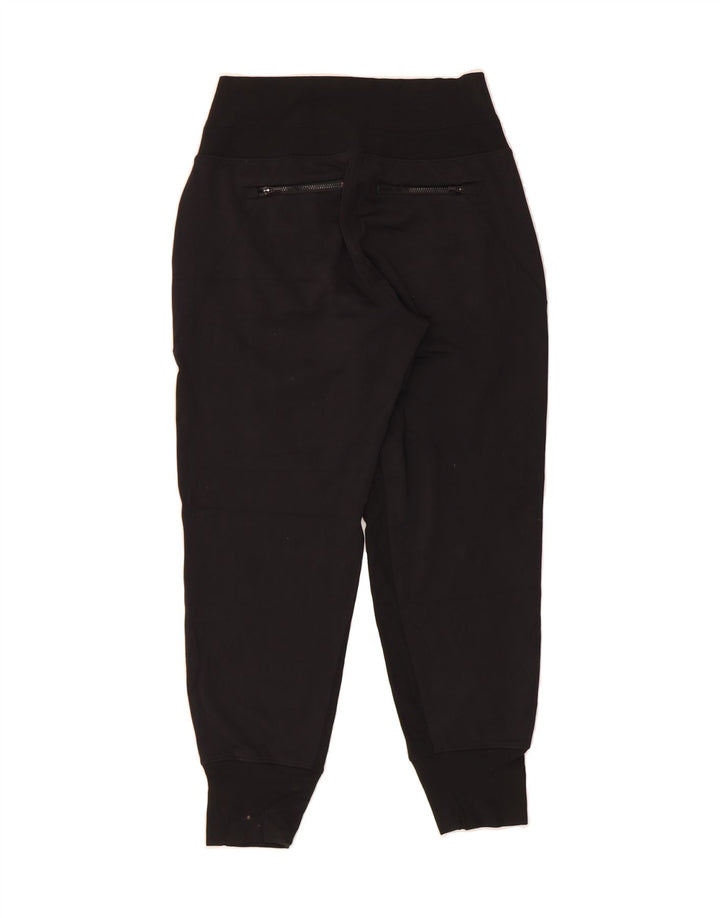 ATHLETA Womens Tracksuit Trousers Joggers UK 6 XS  Black Polyester Vintage Athleta and Second-Hand Athleta from Messina Hembry 