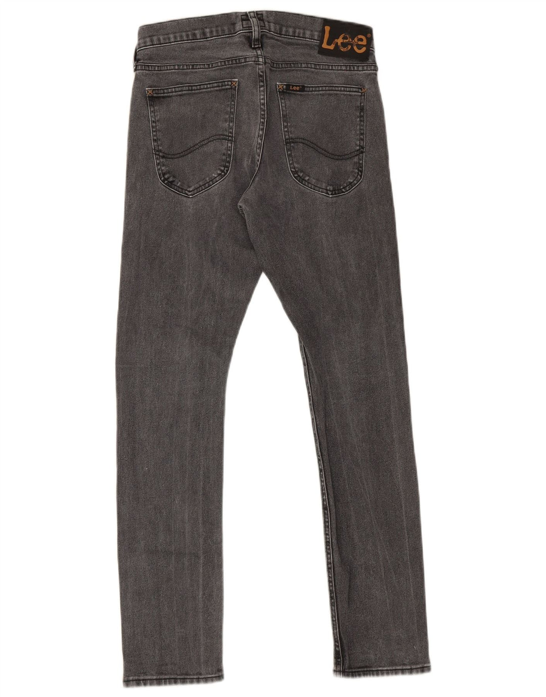 Lee Herre Luke Slim Jeans W28 L30 Grå Bomuld