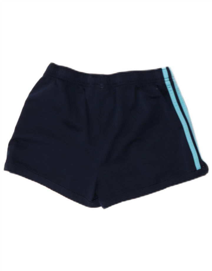 Adidas Dame Sports Shorts UK 12 Medium Navy Blue Polyester
