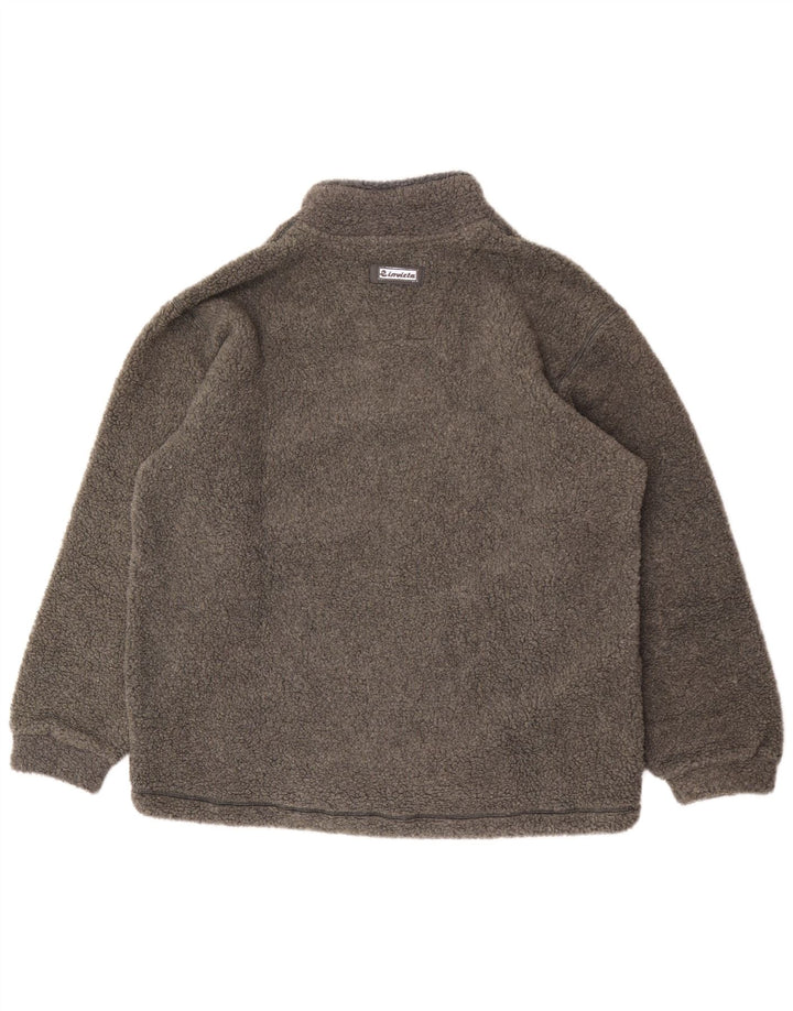 Invicta Fleece Jumper med lynlås til mænd XL Grå Polyester