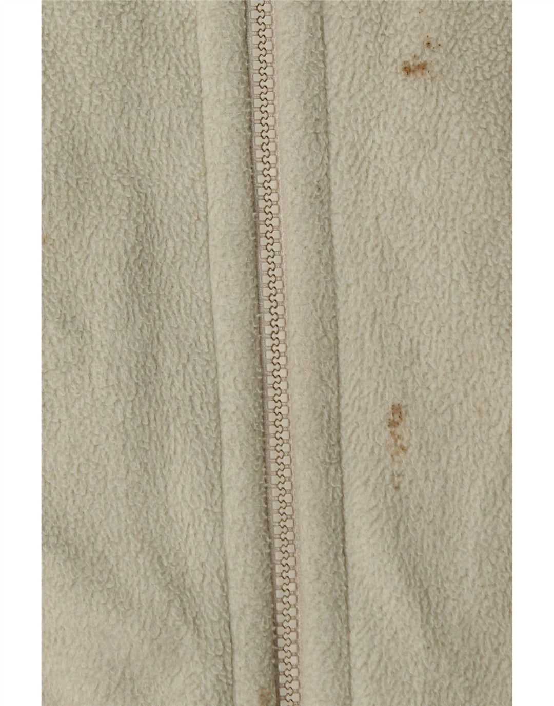 Jack Wolfskin Dame grafisk fleecejakke UK 16 Large Off White Polyester
