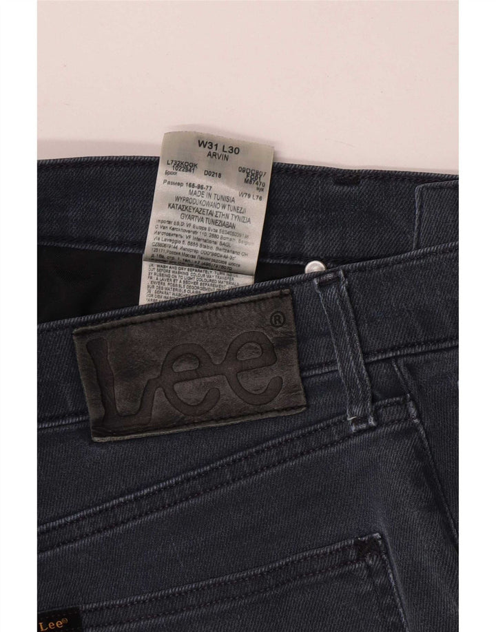 Lee kvinders tilspidsede slim jeans W31 L30 blå bomuld