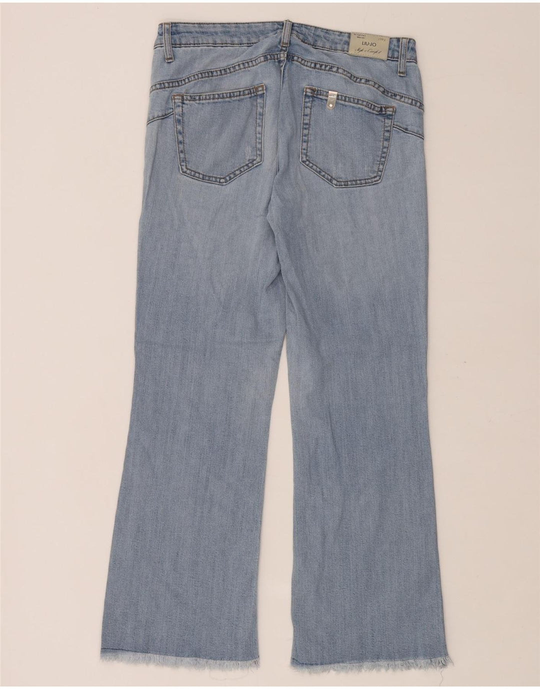 Liu Jo Dame Bootcut Jeans W30 L26 Blå Bomuld