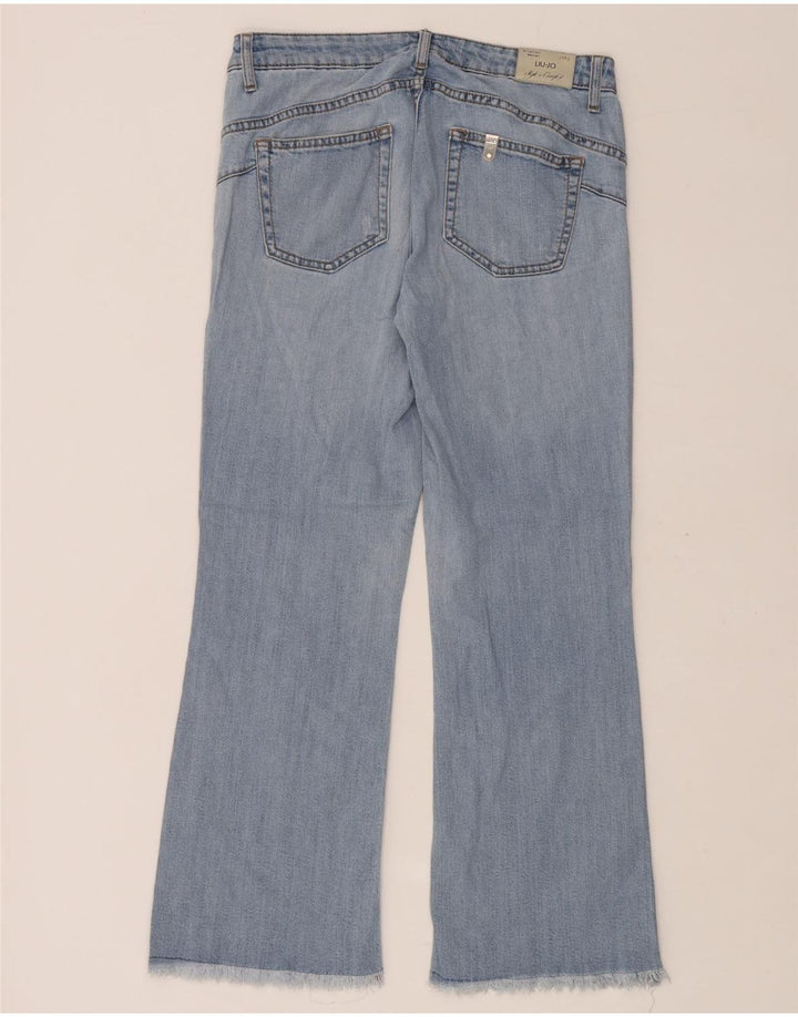 Liu Jo Dame Bootcut Jeans W30 L26 Blå Bomuld