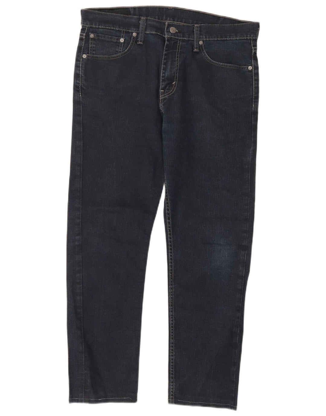 Levi's Herre 508 tilspidsede jeans W32 L26 marineblå bomuld
